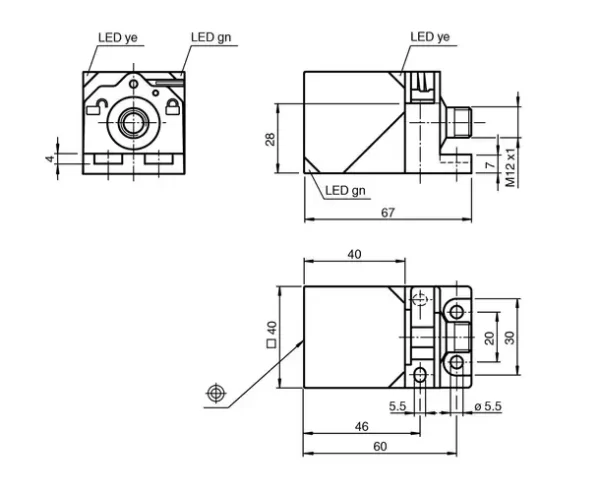SENSOR INDUTIVO - NBN40-L2-E2-V1 - Image 2