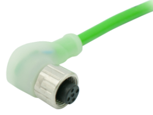 SENSE - CABO CONECTOR FEMEA M8 4P 90G 15M CFP-V8490/15