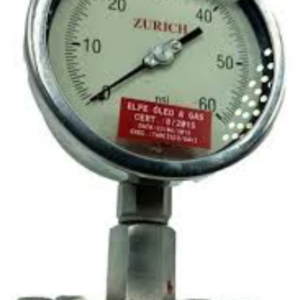 ZURICH - MAN.ANALOG.0-14KGF SAI.VERT.RETA 1/4NPT