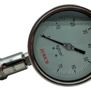 ZURICH - MANOVACUOMETRO ANALOG BAIXA PRESSAO ZIC.