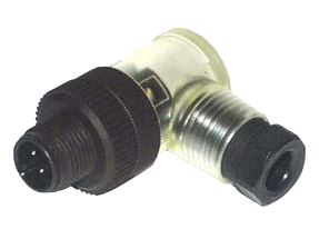 SENSE - CONECTOR FEMEA 90C M12 5 CONTATOS PL-V15BP