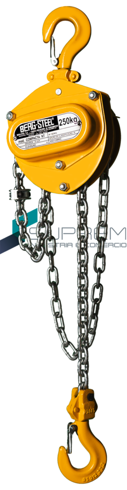 BERG-STEEL - TALHA COMPACTA NT 0,25t C/6m