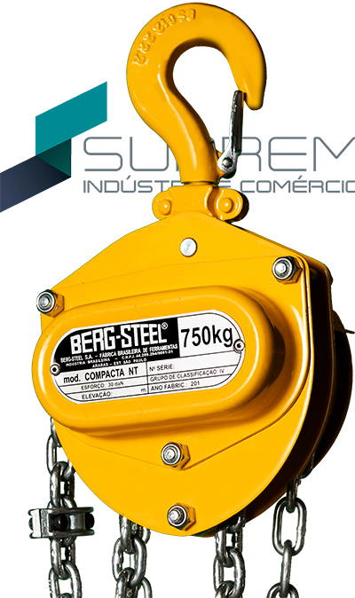 BERG-STEEL - TALHA COMPACTA NT 0,75t C/5m