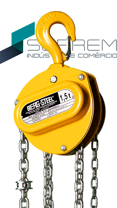 BERG-STEEL - TALHA COMPACTA NT8 1,5t C/3m