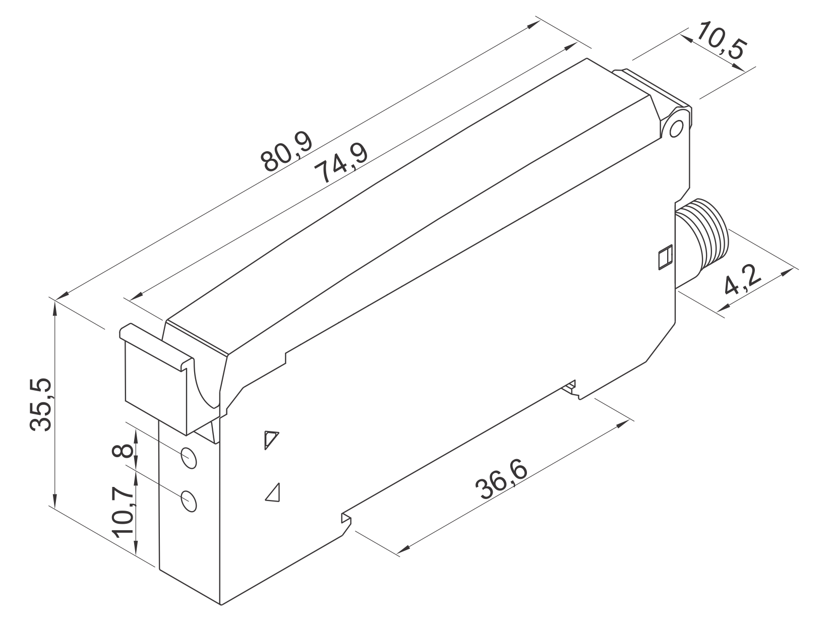 SENSE - SENSOR AMPLIFICADOR BRF‑CN - Imagem 2